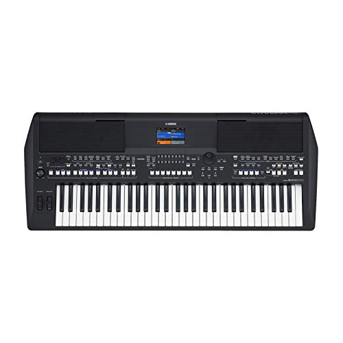 Yamaha PSR-SX600 Clavier arrangeur, noir – Instrument haut de gamme avec 850 sonorités authentiques et styles DJ – 61 touches dynamiques