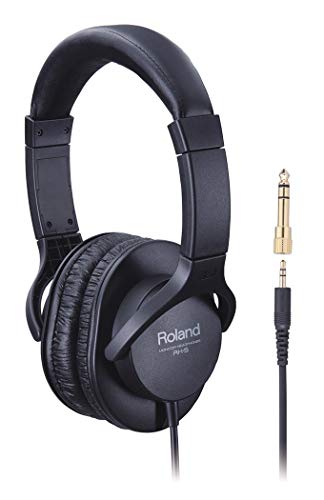 Roland Casque RH-5, pour le monitoring, conception fermée pour une écoute sans distraction