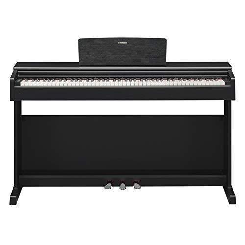 Yamaha Arius YDP-144 piano droit numérique avec 88 touches – Avec la sonorité d'un piano de concert – Pour amateurs & étudiants – Compatible avec l'application Smart Pianist – Noir