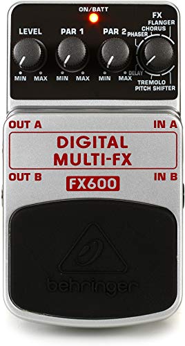 Behringer Fx600 Pédale Multi-Effets Stéréo Numériques