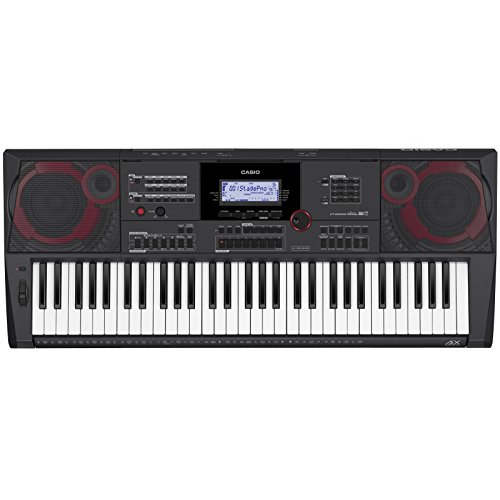 Casio CT-X5000 Top Keyboard avec 61 Touches à Frappe Dynamique, 800 sons & 235 Rythmes d'accompagnement, Molette de Pitch, Système de haut-parleurs Extra Puissant, Noir