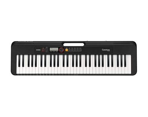 Casio Casiotone CT-S200BK Clavier avec 61 Touches Standard, 400 sons & 77 Rythmes d'accompagnement, Noir